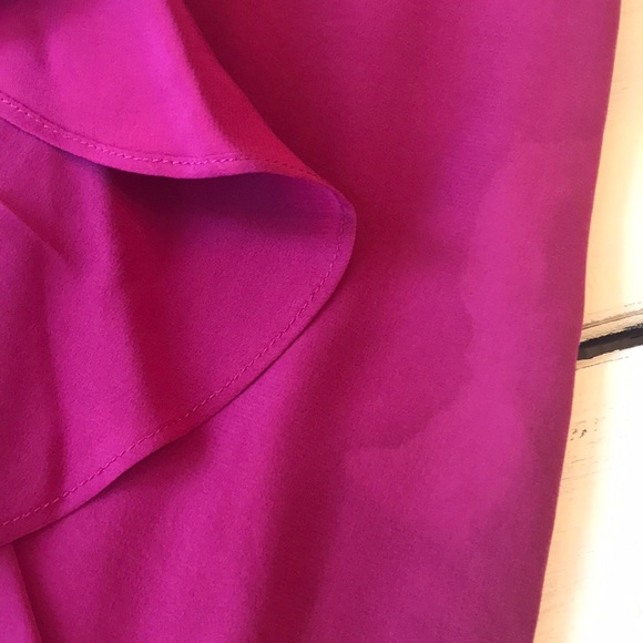 LAMADE Magenta Pure Silk Dress - Picture 5 of 8